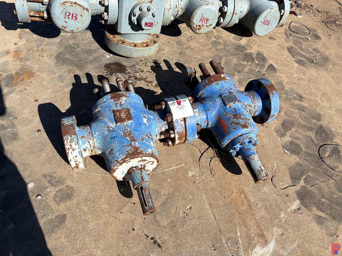 Used 7-1/16” FLUID CROSS W/ (3) 4-1/16” 10K GATE VALVES