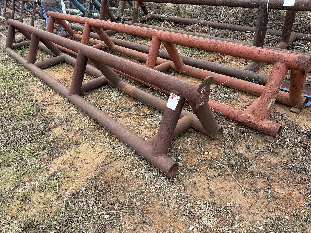 Used (2 X $) 20’ X 30” TRIANGULAR PIPE RACKS