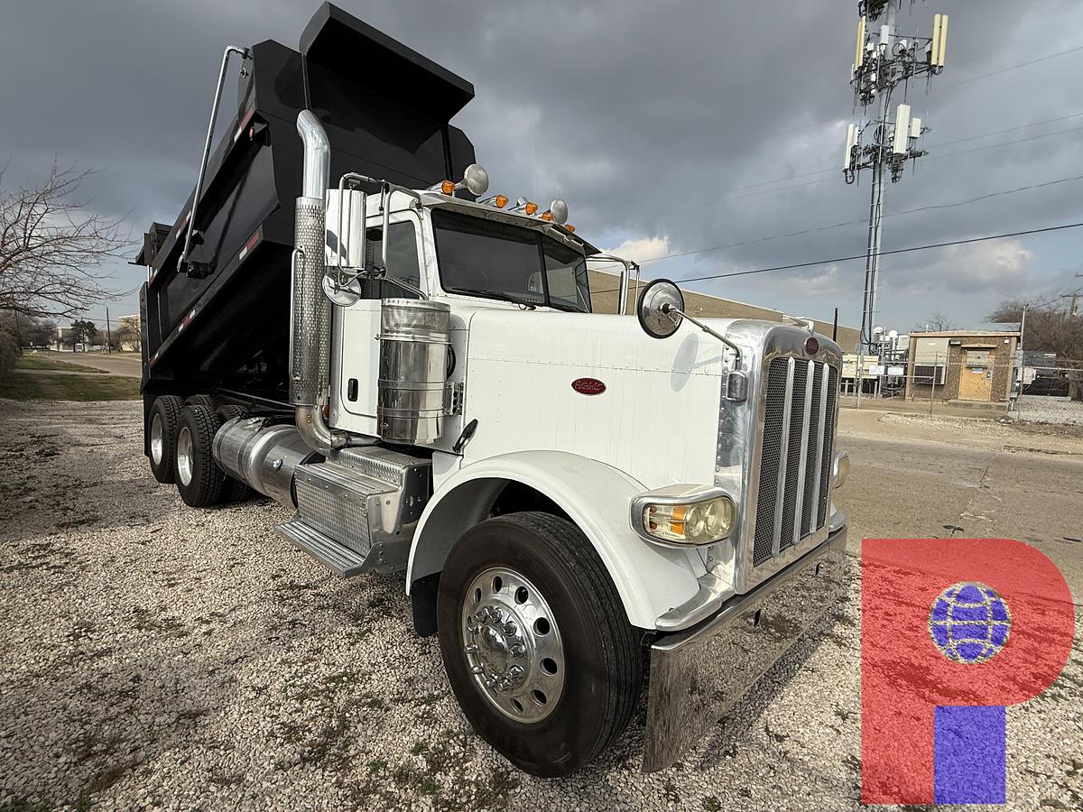 Used 2014 PETERBILT 388 T/A DUMP TRUCK