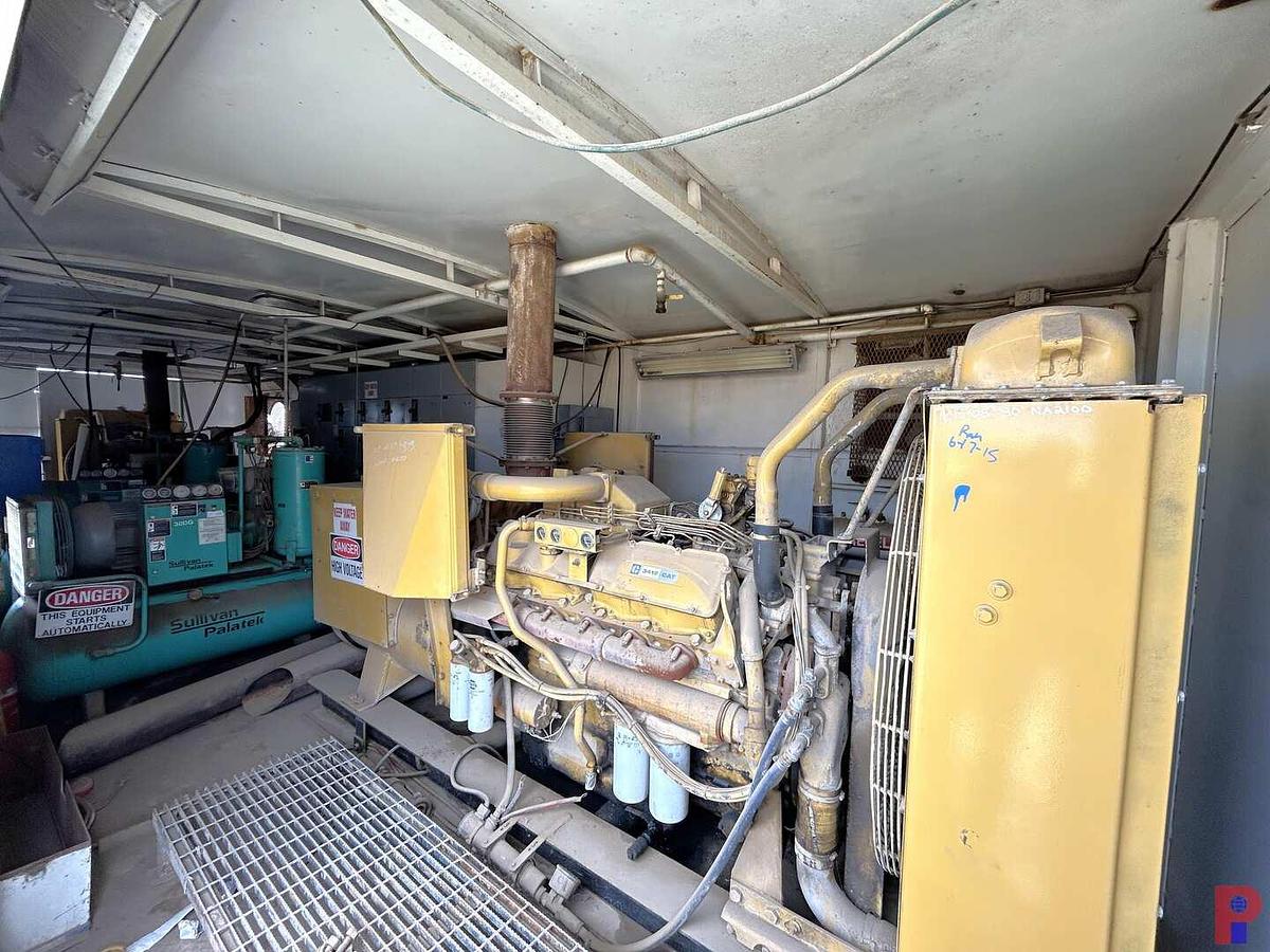 Used GENHOUSE W/ (2) 250 KW GENERATORS P/B CAT 3412 ENGINES