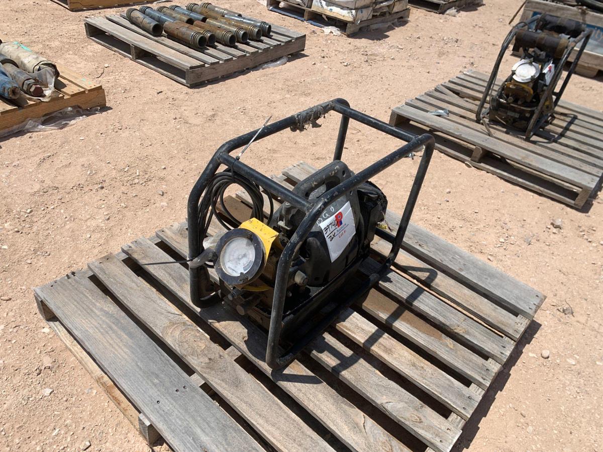 Used (2x$) Enerpac 15,000 psi Hydraulic Power Units