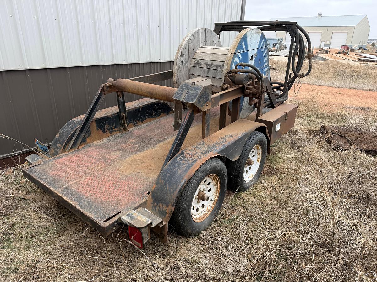 Used SHOPBUILT SPOOLING TRAILER