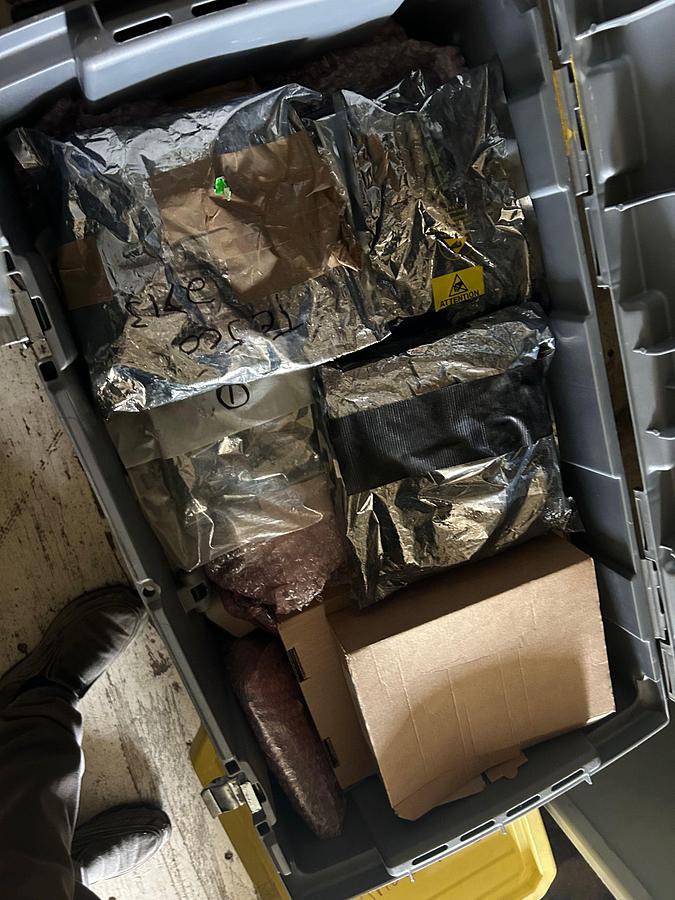 Used 40' Sea Container full of Tesco Top Drive Parts & Supplies