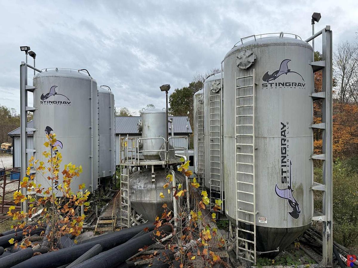 Used 2012 WILCO 5-SILO PORTABLE CEMENT BULK PLANT PACKAGE