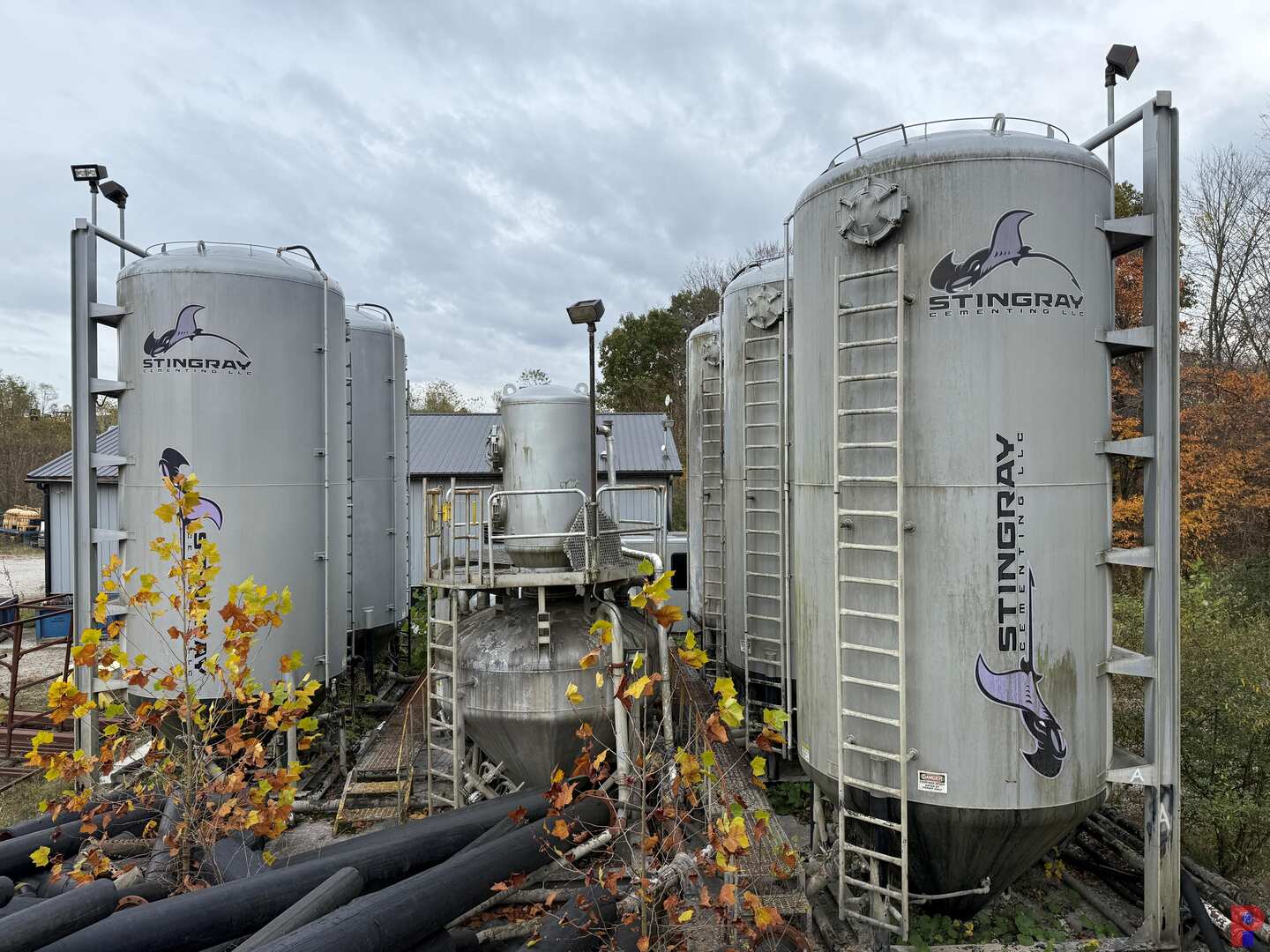 Used 2012 WILCO 5-SILO PORTABLE CEMENT BULK PLANT PACKAGE