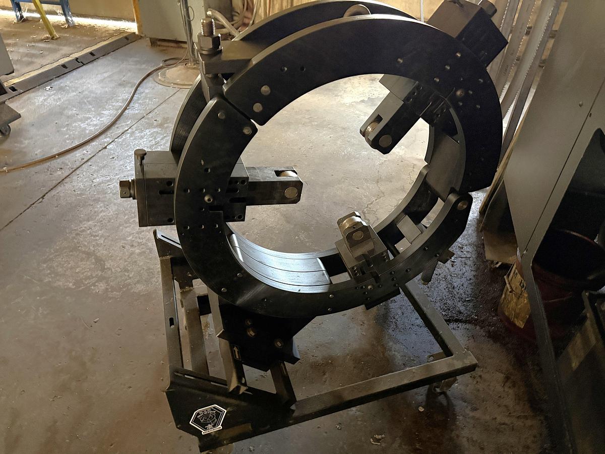 Used SCHMIDT TOOL & MFG REST IN PIECE 26”ID STEADY REST F/ LATHE