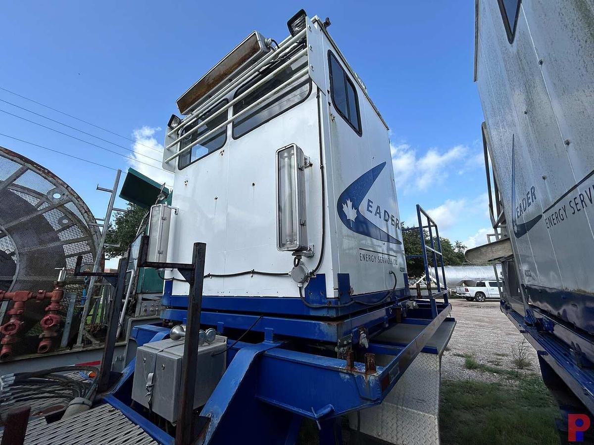 Used LEADER ENERGY COILED TUBING UNIT ON TRI AXLE TRAILER