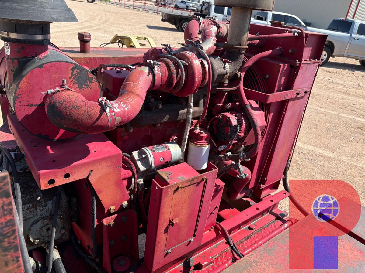 Used BOWEN 2.5 85-TON POWER SWIVEL MOUNTED ON 17’ T/A BUMPER PULL TRAILER