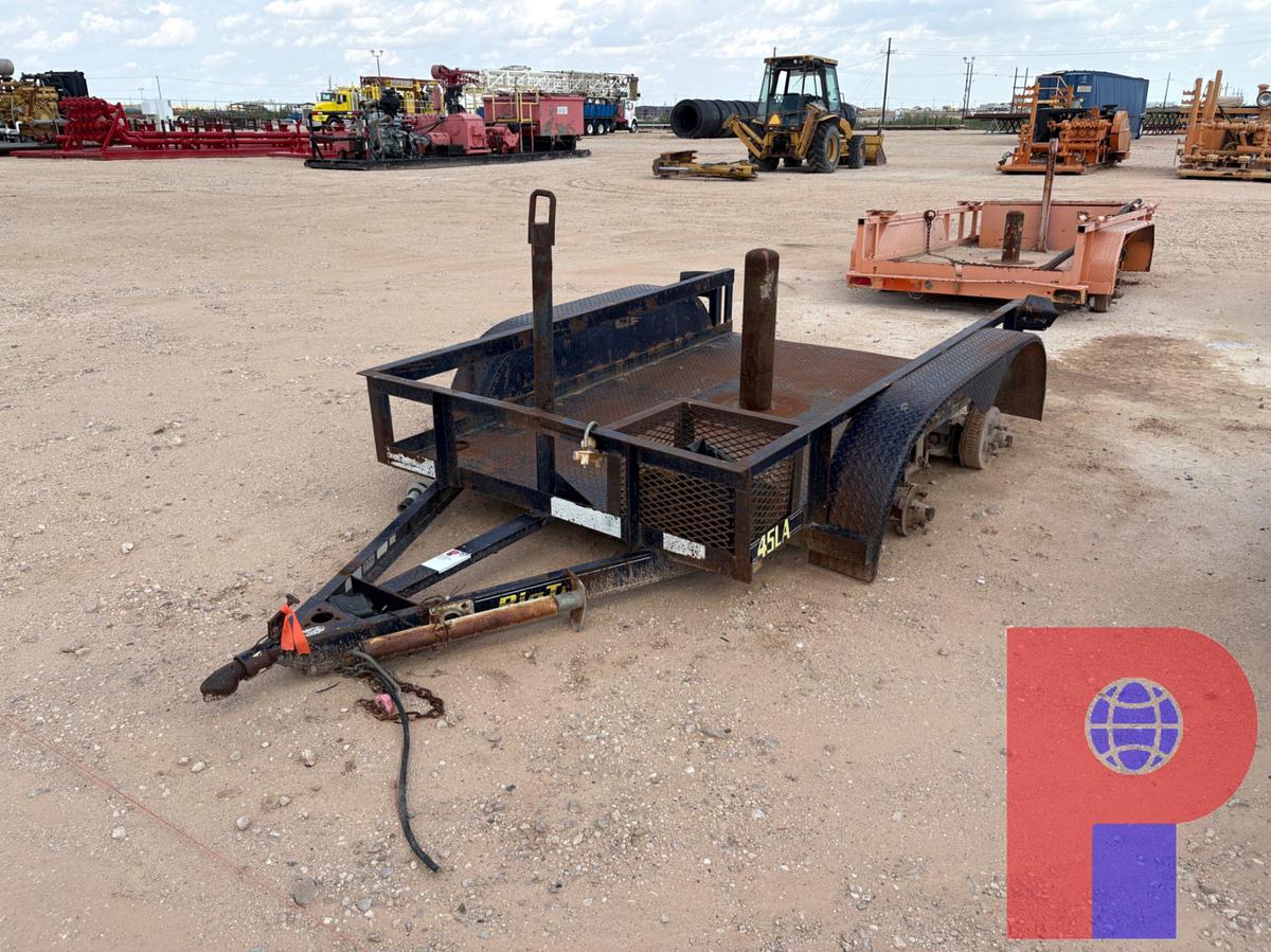 Used 2008 BIG TEX 8’ X 5’ T/A BUMPER PULL BOP TRAILER