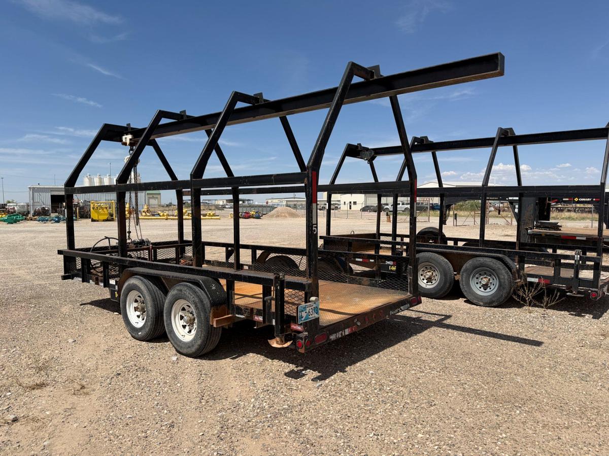 Used 2012 Big Tex 16’ Monorail Trailer