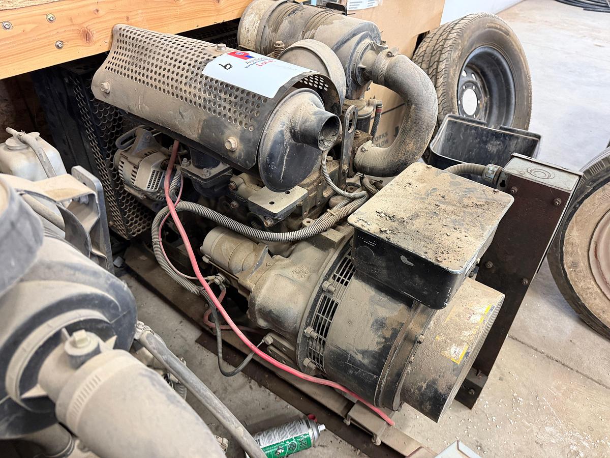 Used MARATHON 8-KW GENERATOR P/B YANMAR 3-CYLINDER DIESEL ENGINE