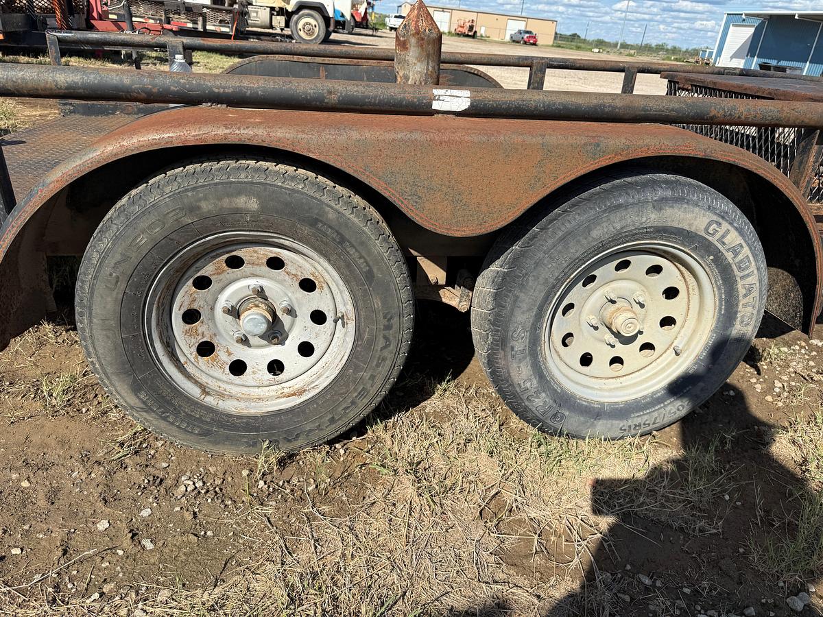 Used 2014 BESTBILT TRAILERS 12’ X 77” T/A BOP UTILITY TRAILER