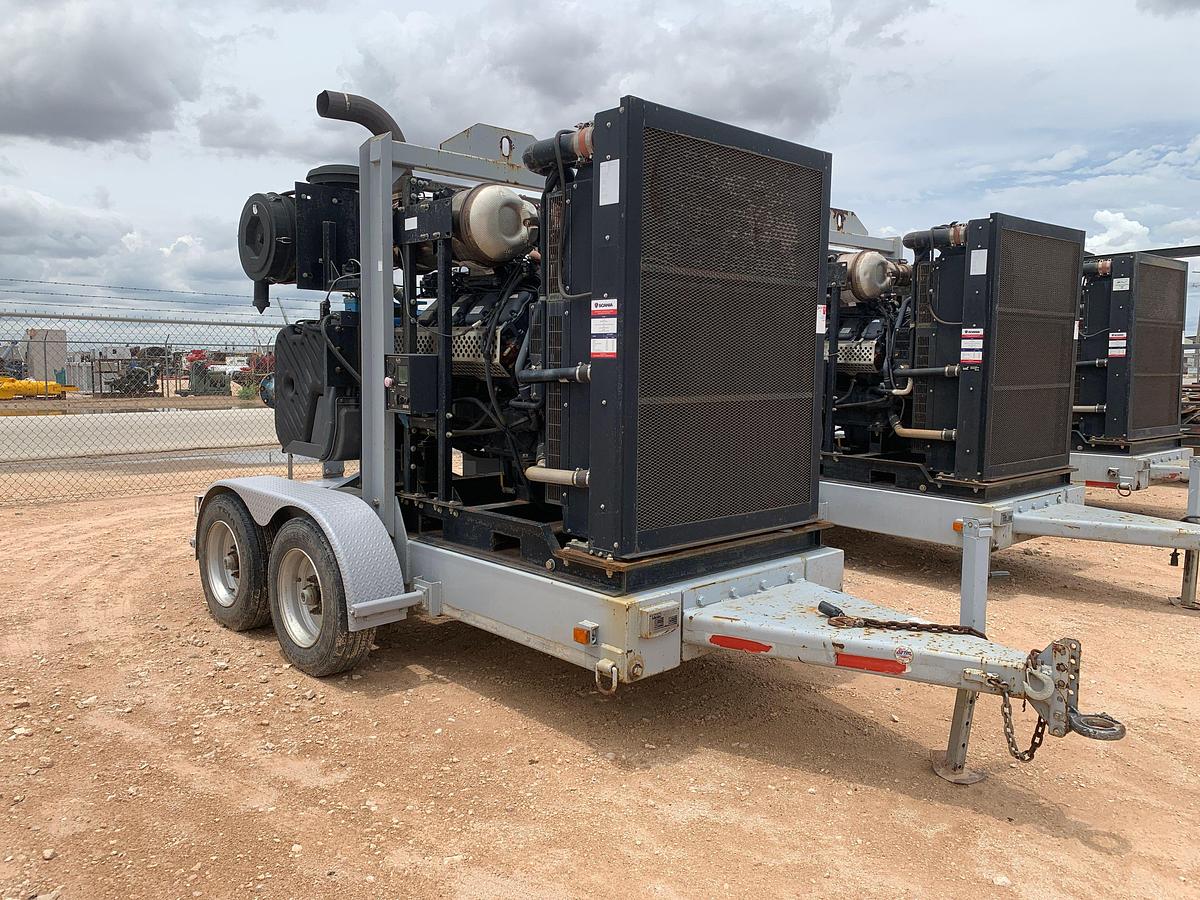 Used 2019 RWN PUMP & FABRICATION  PIONEER VS-12 X 8 X 22 WATER TRANSFER PUMP TRAILER