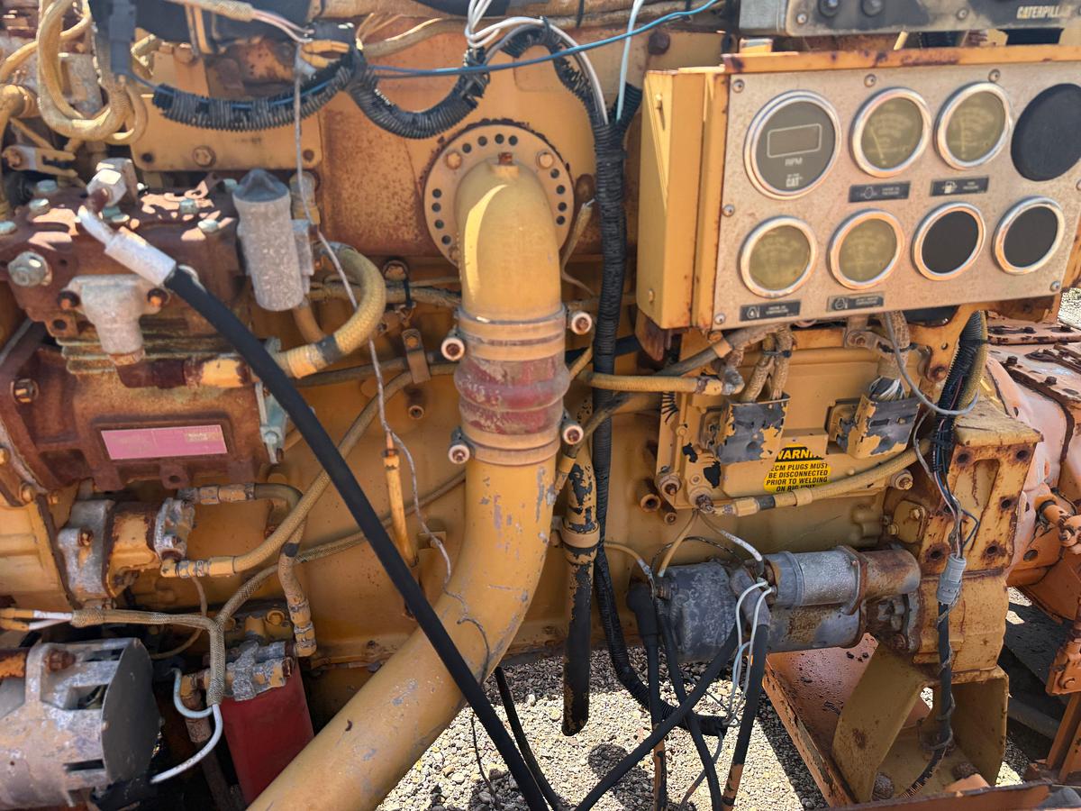 Used CATERPILLAR C15 POWER UNIT W/ FULLER T905 TRANS, SKIDDED