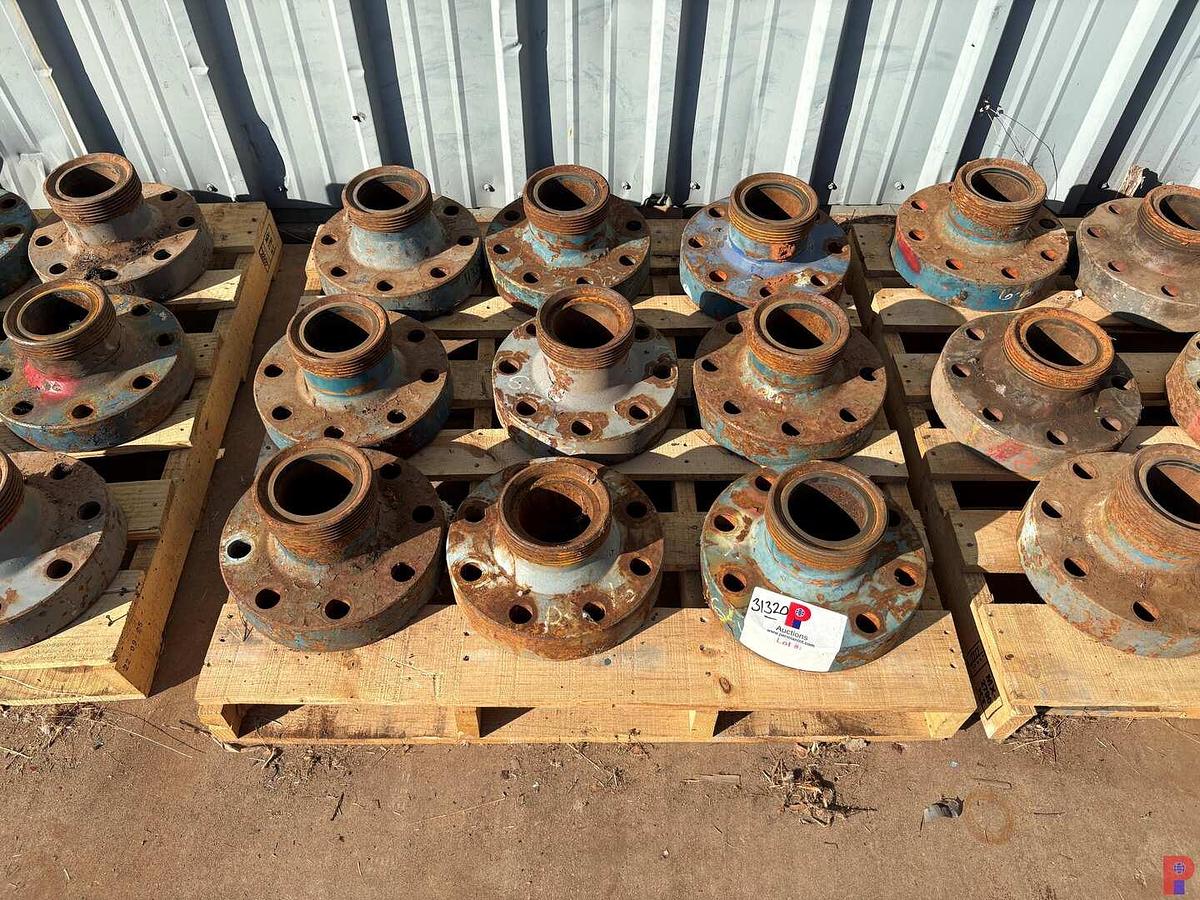 Used (9X$) 4” WECO FLANGES