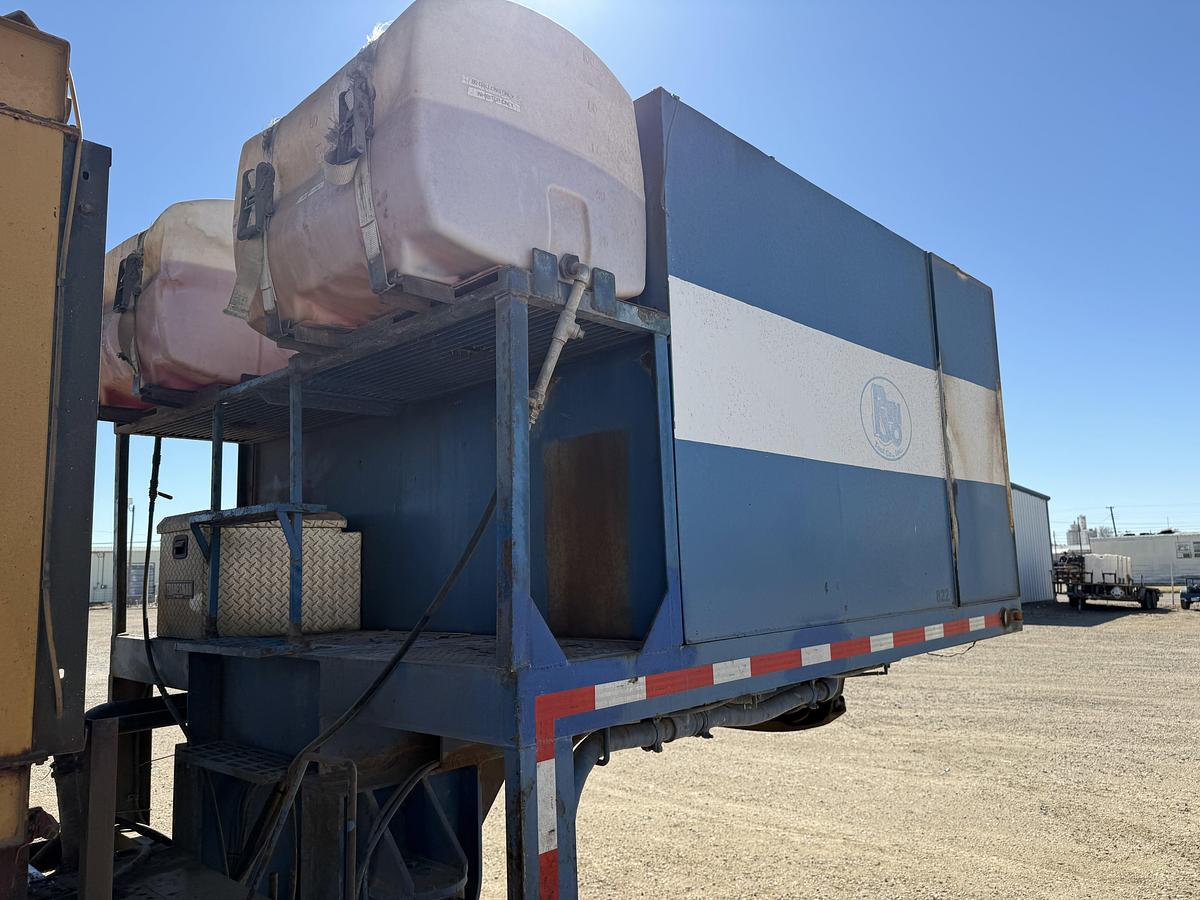 Used 2006 AIR FOAM UNIT P/B (3) CATERPILLAR ENGINES MTD ON PRECISION PUMP & COMPRESSOR T/A DROP DECK TRAILER