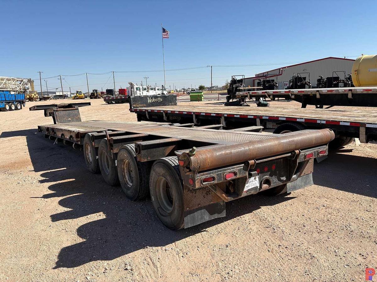 Used SHOPBUILT 4-AXLE 48’ X 8’ DROP DECK TRAILER