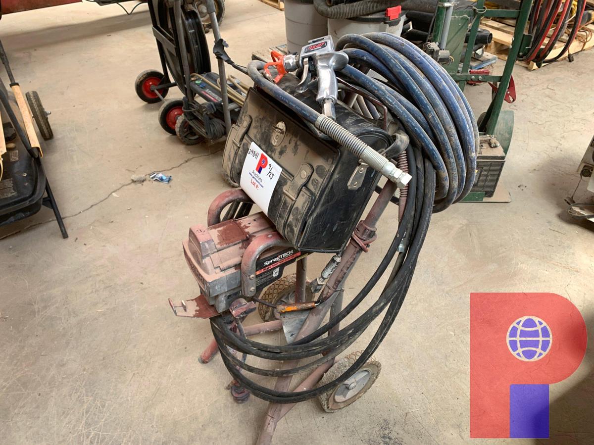 Used SPRAYTECH APEX SERIES MODEL 1620 W/HOSE AND SPRAY GUN