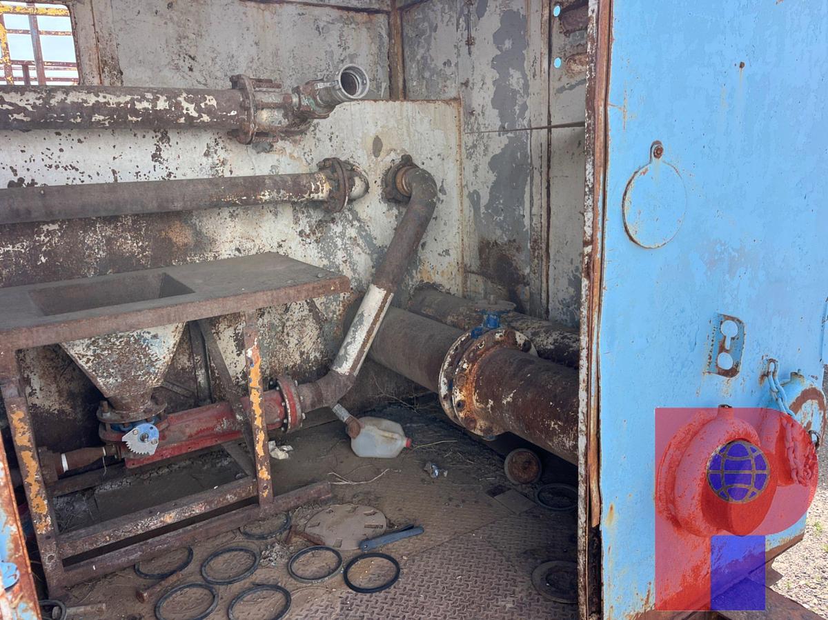 Used 60X11X9.5H (4) COMP MUD SHAKER TANK