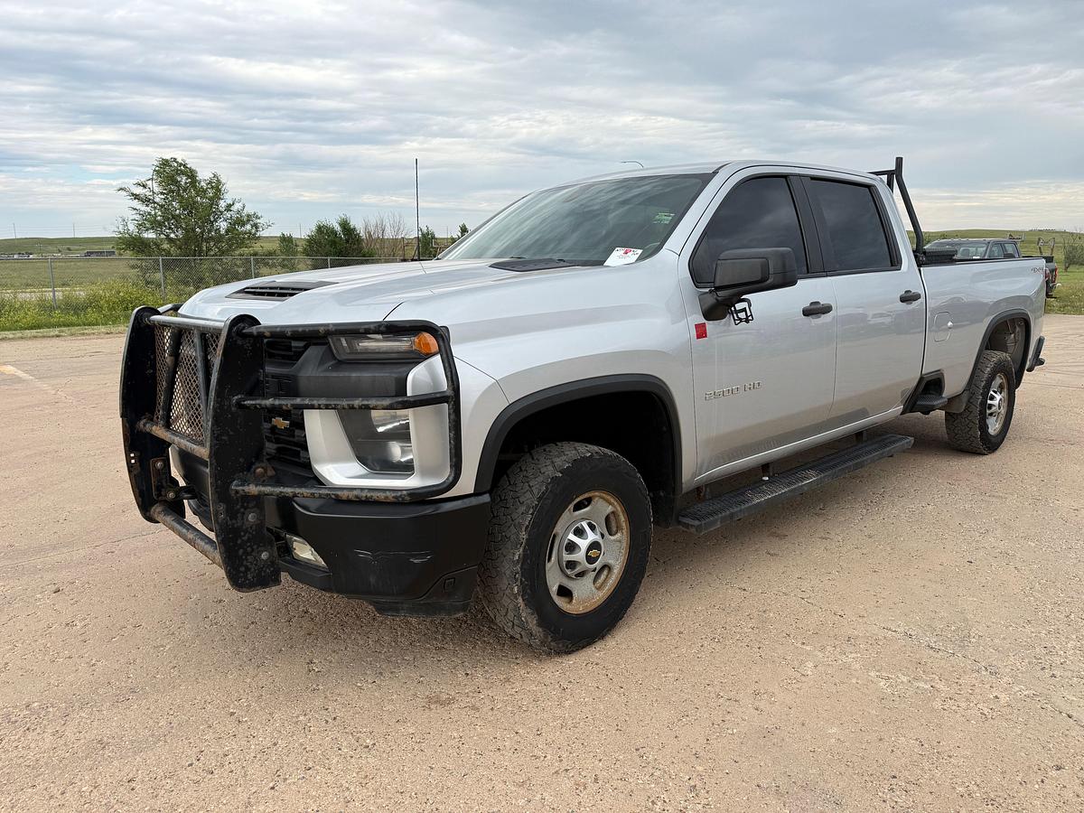 Used 2021 CHEVROLET SILVERADO 2500HD 4X4 CREW CAB PICKUP TRUCK