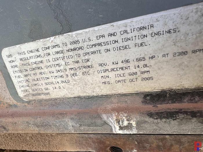 Used 2006 MODEL ES5500TXJ 5 AXLE WELL SERVICE WORKOVER RIG