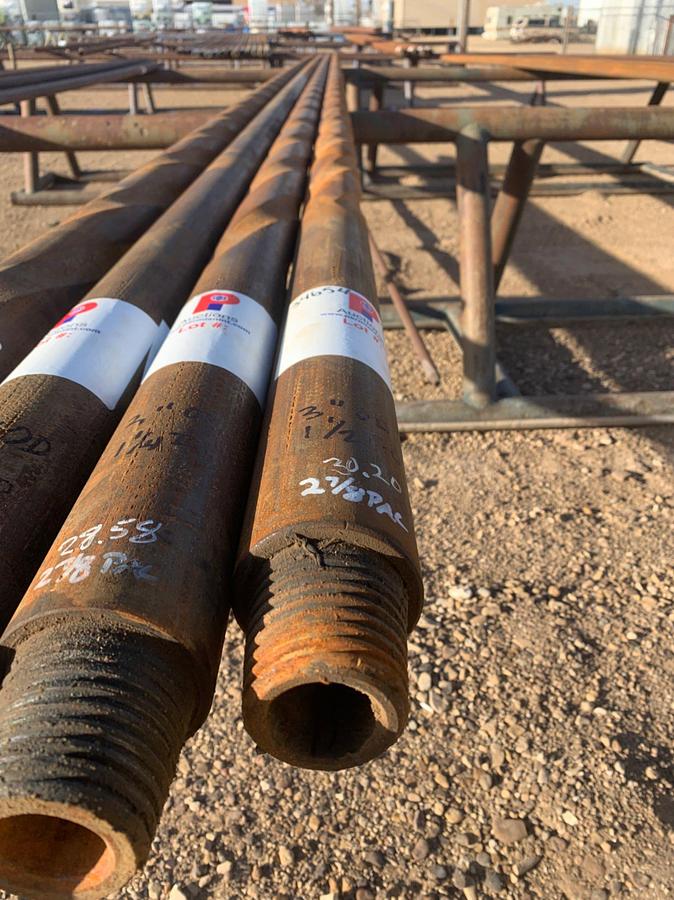Used 3” OD x 1 1/2” ID x 30.20’ L Spiral Drill Collar w/ 2 7/8 PAC