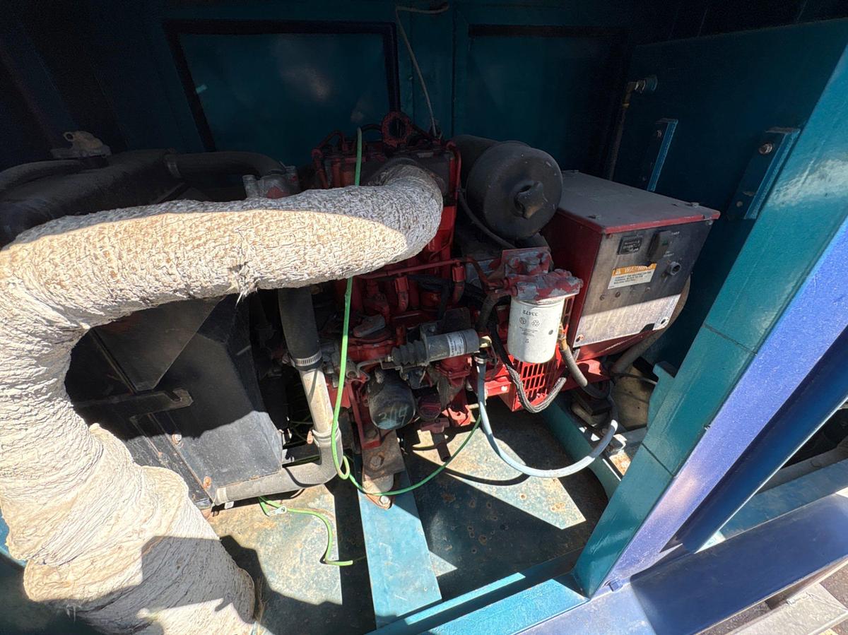 Used Newage 11KW GENERATOR p/b: Lister 2-cylinder diesel engine