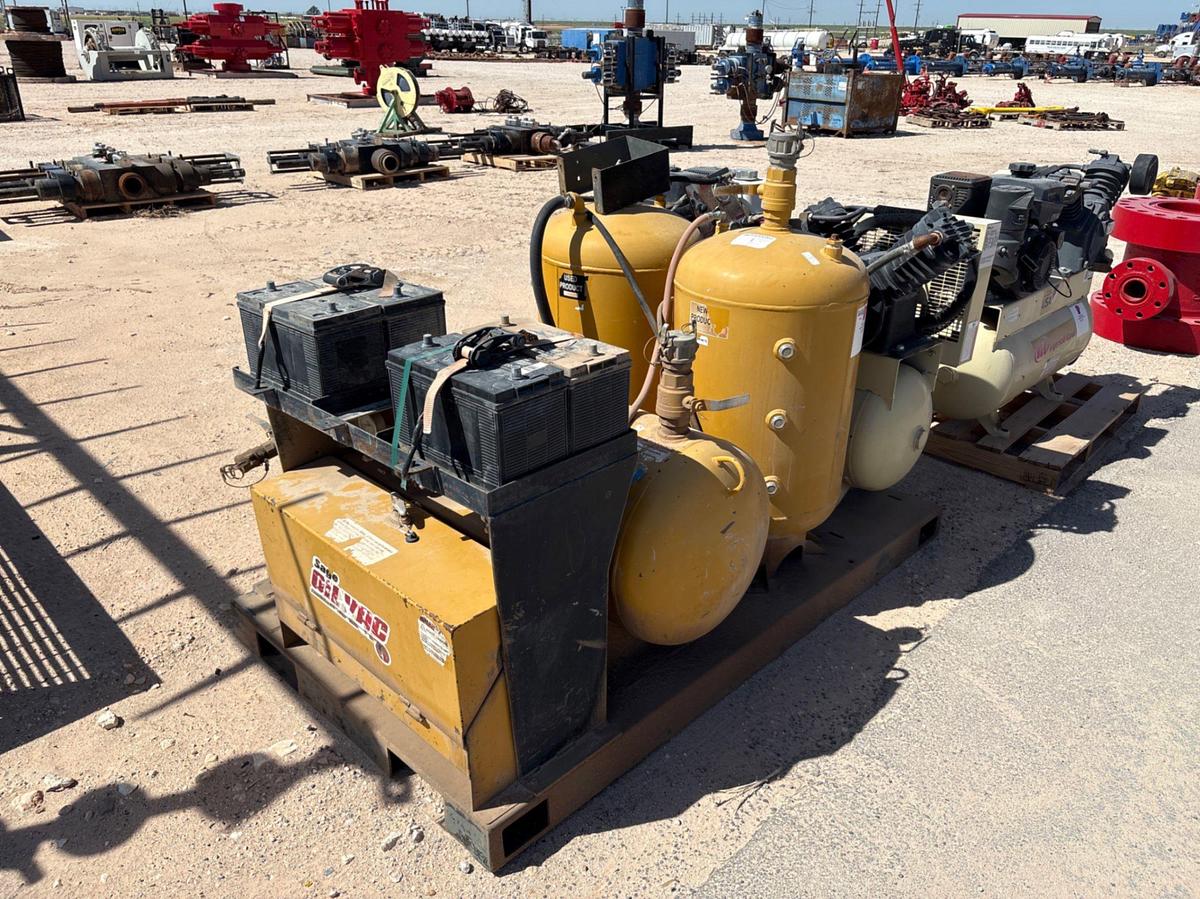 Used Sage oil vac pneumatic lube skid