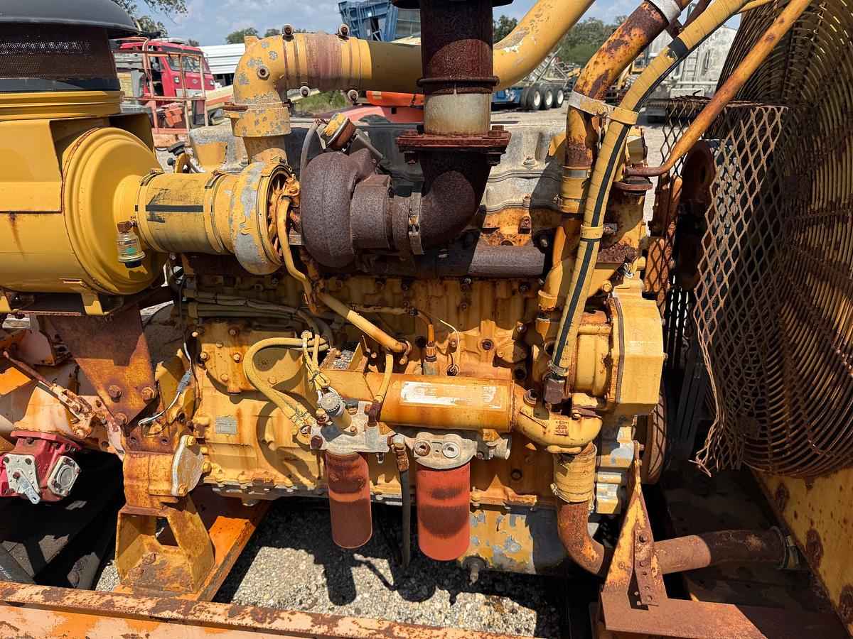 Used CATERPILLAR C15 POWER UNIT W/ FULLER T905 TRANS, SKIDDED