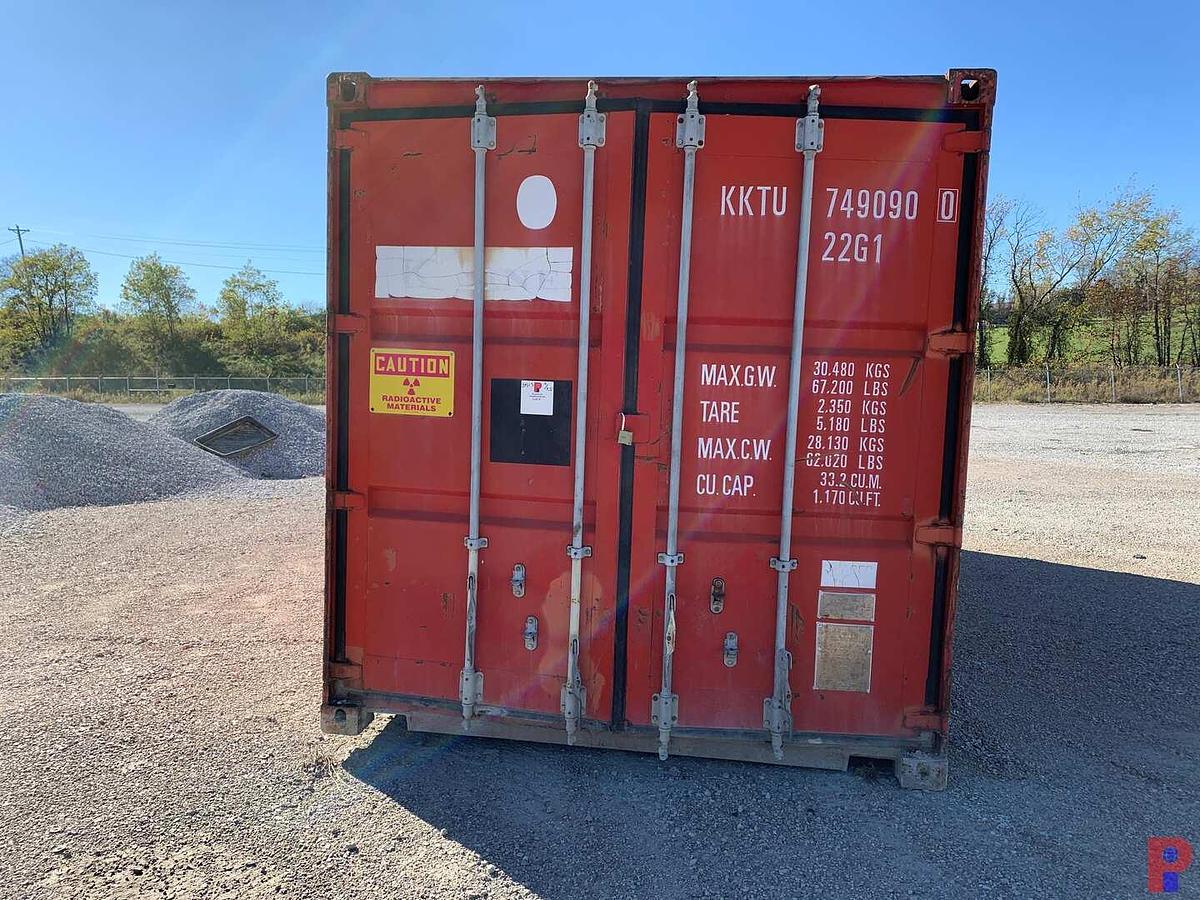 Used 19’ 9” L X 8’ W X 8’ T SEA CONTAINER