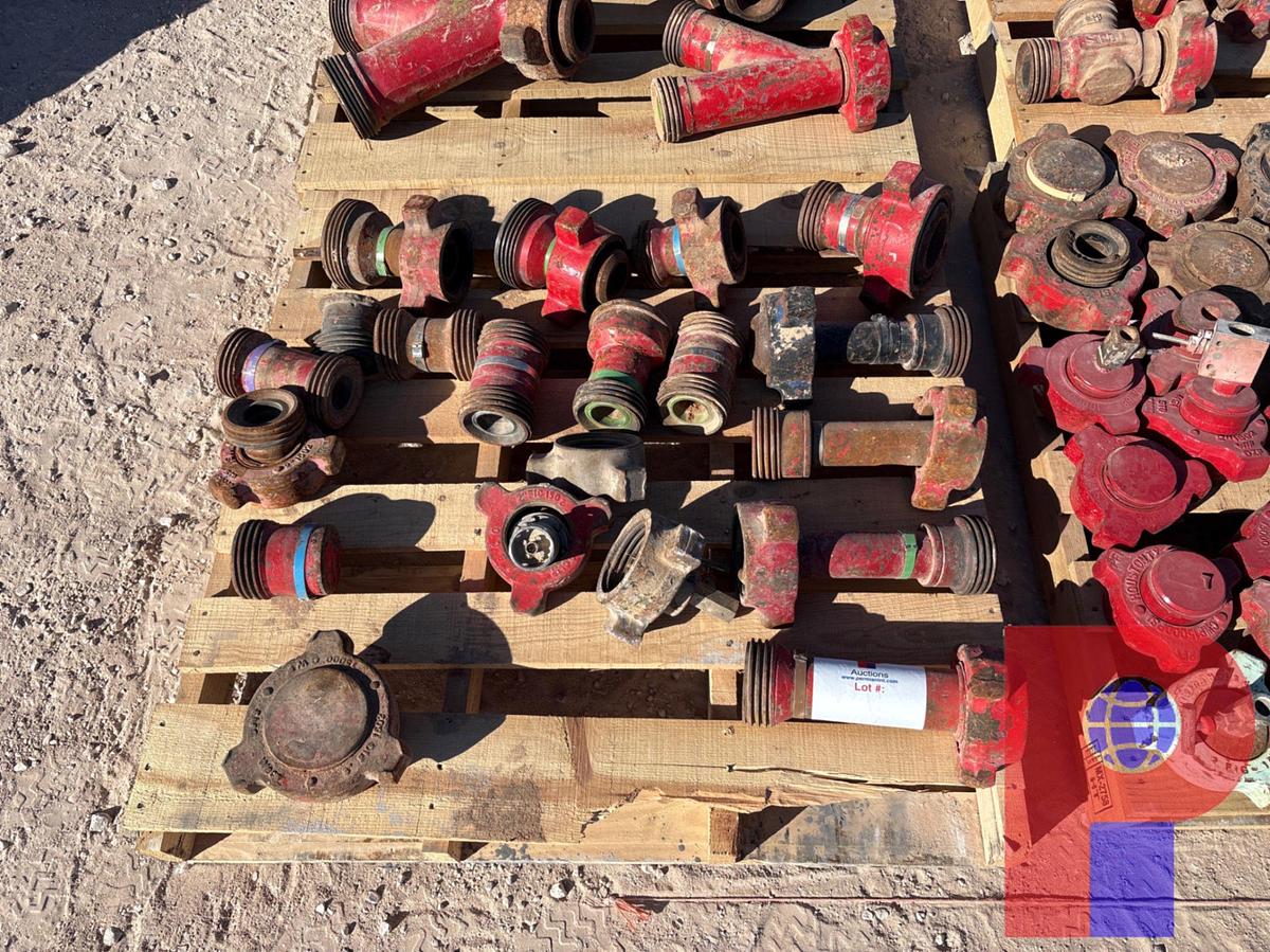 Used PALLET W/ (14) ASSORTED 2” 1502 PUP JTS, 6” TO 12”L