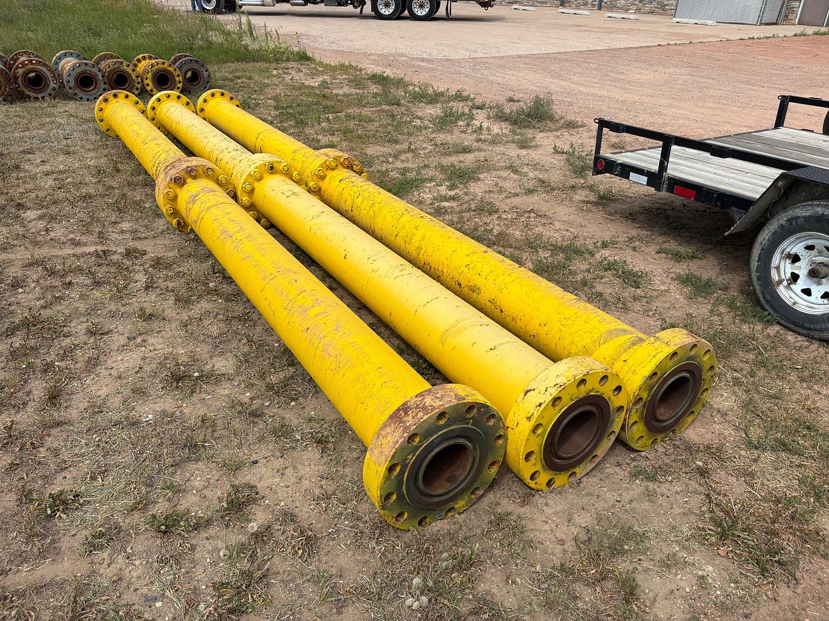 Used (6) 7-1/16” x 10’ 10k spacer spools