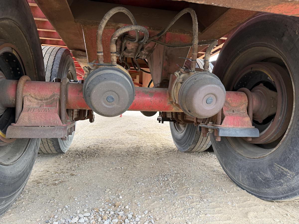 Used 2003 SHOP BUILT 48’ X 102” T/A OILFIELD FLOAT FLATBED TRAILER