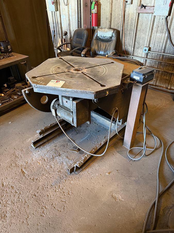 Used Pandjiris 36” Welding Positioner / Turntable