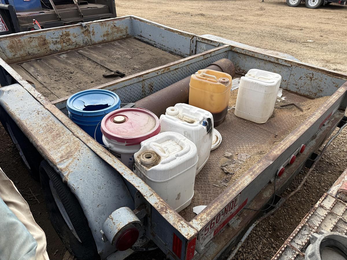 Used 1996 BIG TEX 10’ T/A BUMPER PULL UTILITY TRAILER