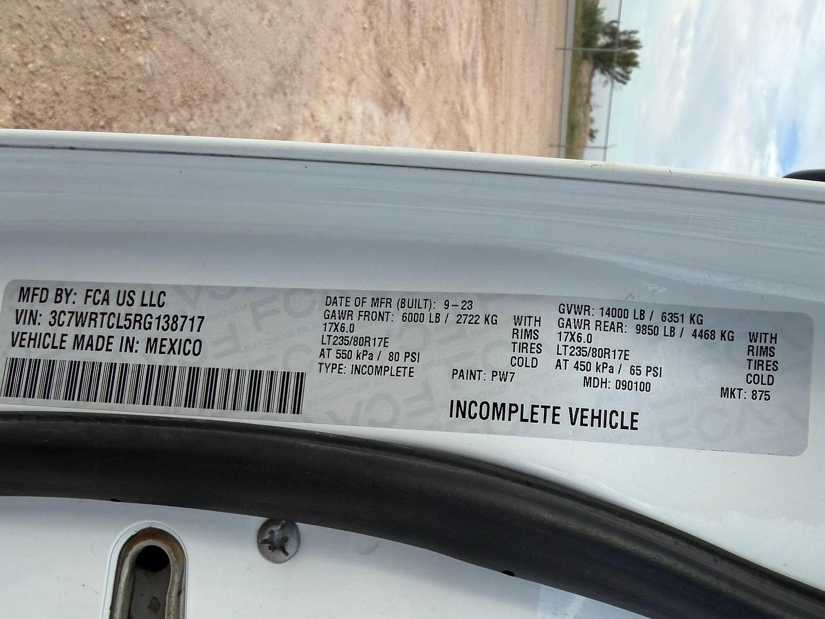 Used 2024 RAM 3500 CREW CAB MECHANICS TRUCK, 4X4