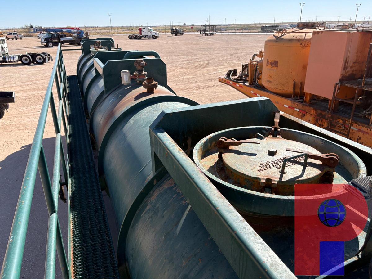 Used 2012 FORT WORTH FABRICATIONS 5,000 GALLON 2-COMP. T/A ACID TRANSPORT TRAILER