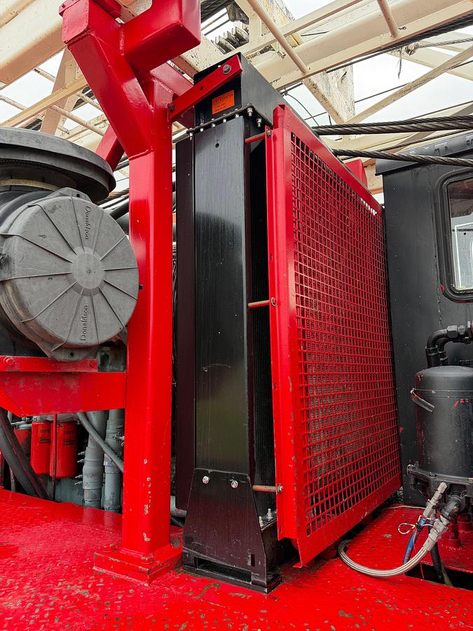 Used 1985 Taylor 550 Well Service Rig, 104 x 250k Mast
