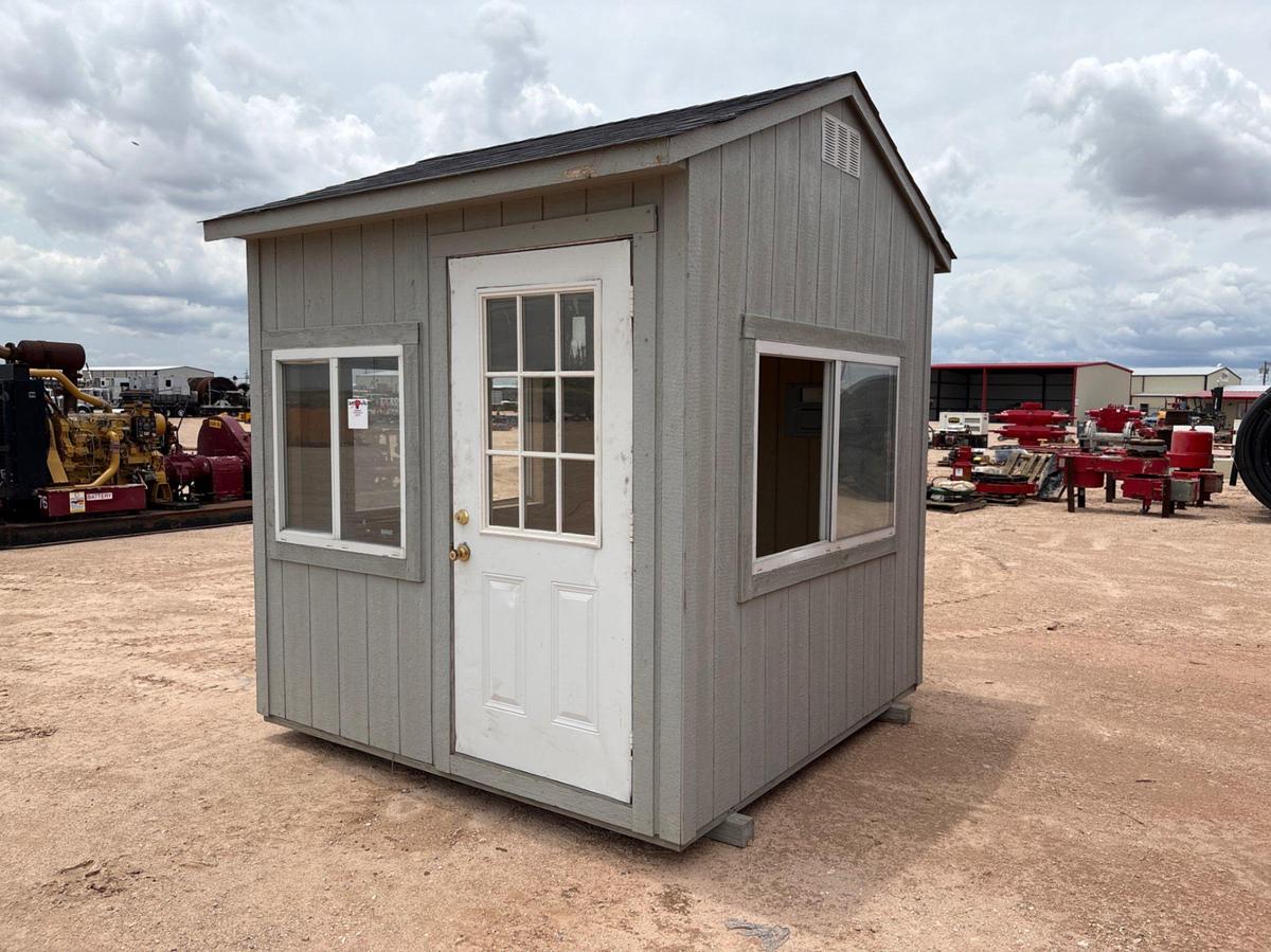 Used 8’ x 8’ x 10’ guard shack