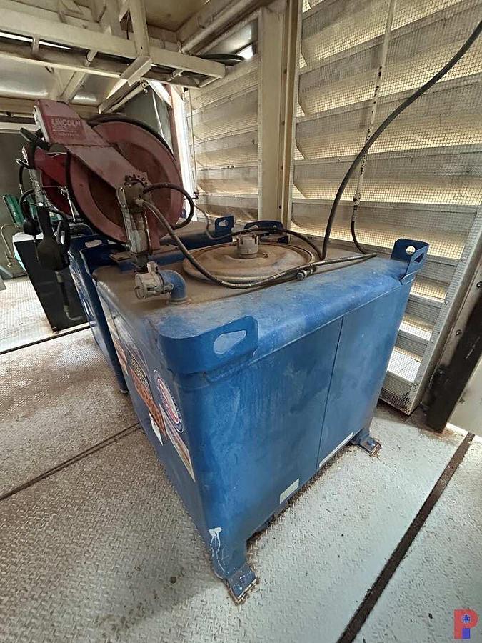 Used TRANSTORE STACKABLE STEEL 350 GALLON LUBE TANK