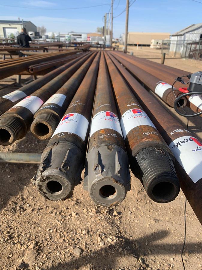 Used 3” OD x 1 3/8” ID x 29.95’ L w/ 2 7/8 REG Connections