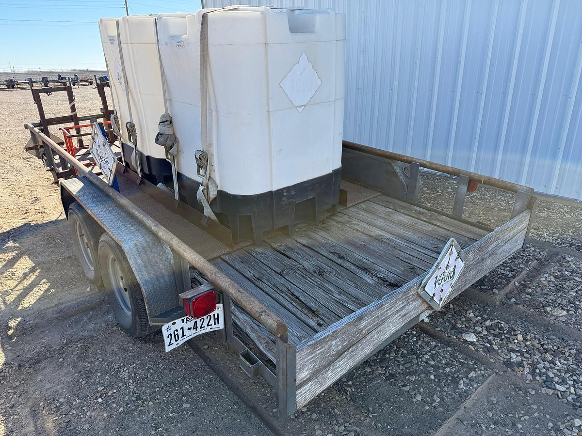 Used 2006 MAXEY TRAILERS 16' X 7' T/A BUMPER PULL UTILITY TRAILER