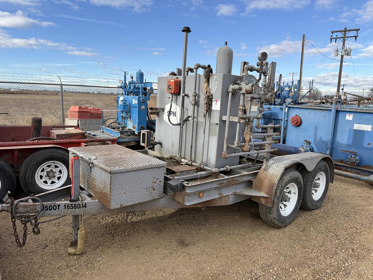 Used 2010 HMD 10’ T/A BUMPER PULL ACCUMULATOR TRAILER (INCOMP)