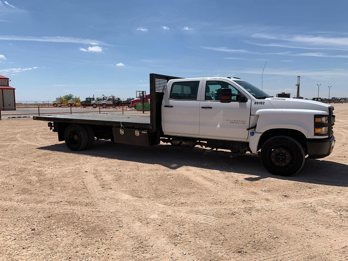 Used 2022 CHEVROLET SILVERADO 6500HD Flatbed Pickup Truck