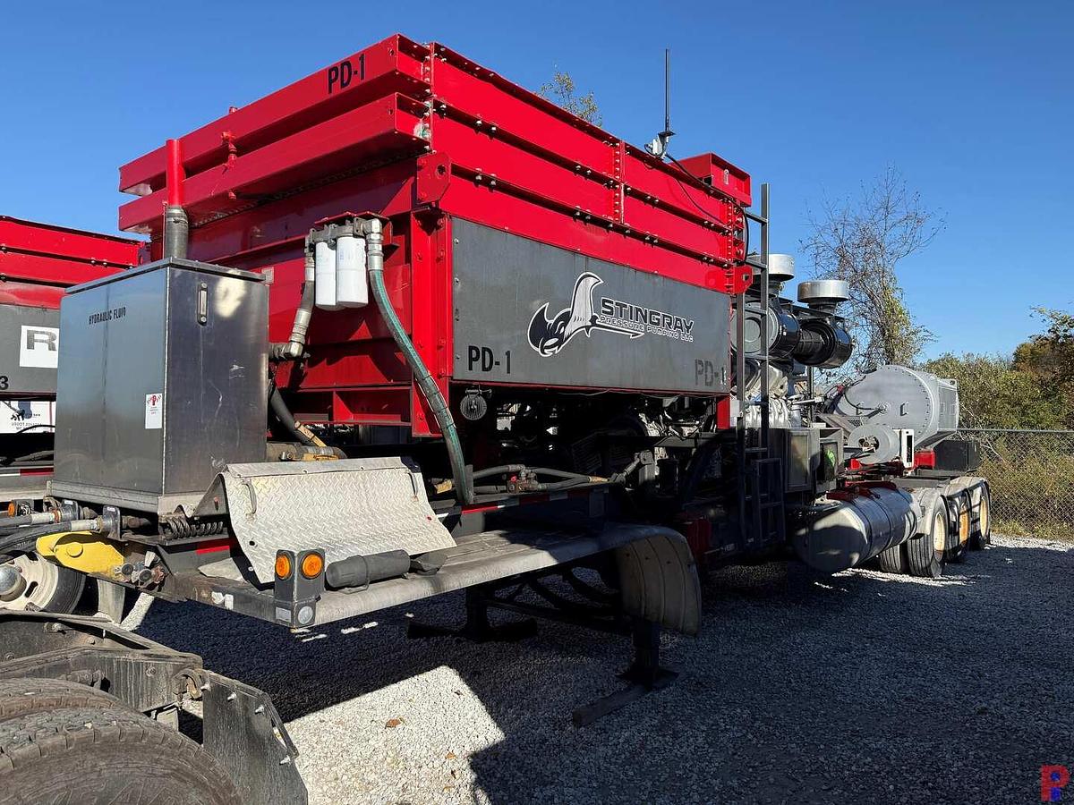 Used 2012 UE MANUFACTURING 2250 HP QUINTUPLEX 3-AXLE FRAC PUMP TRAILER (FIELD READY)