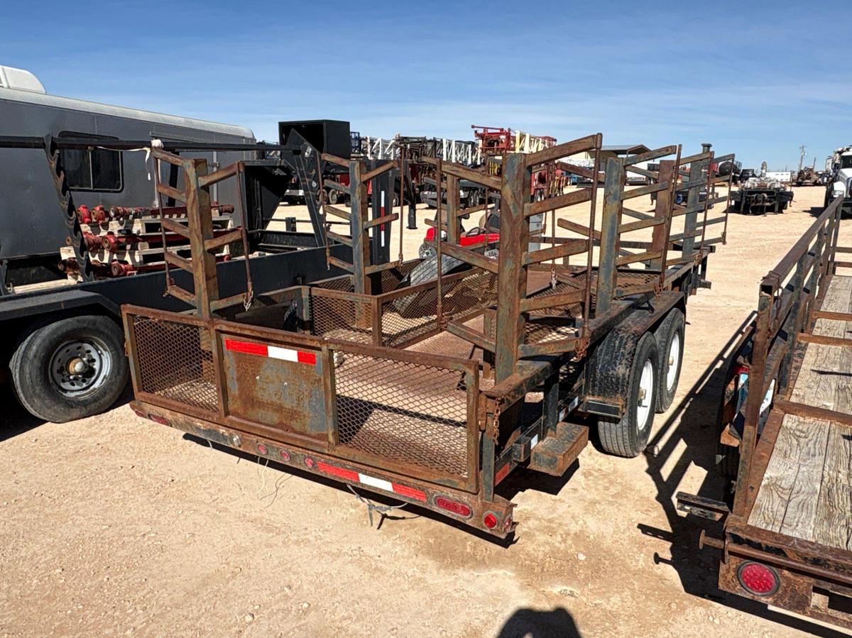 Used 2012 BIG TEX 18’ X 7’ T/A BUMPER PULL UTILITY TRAILER