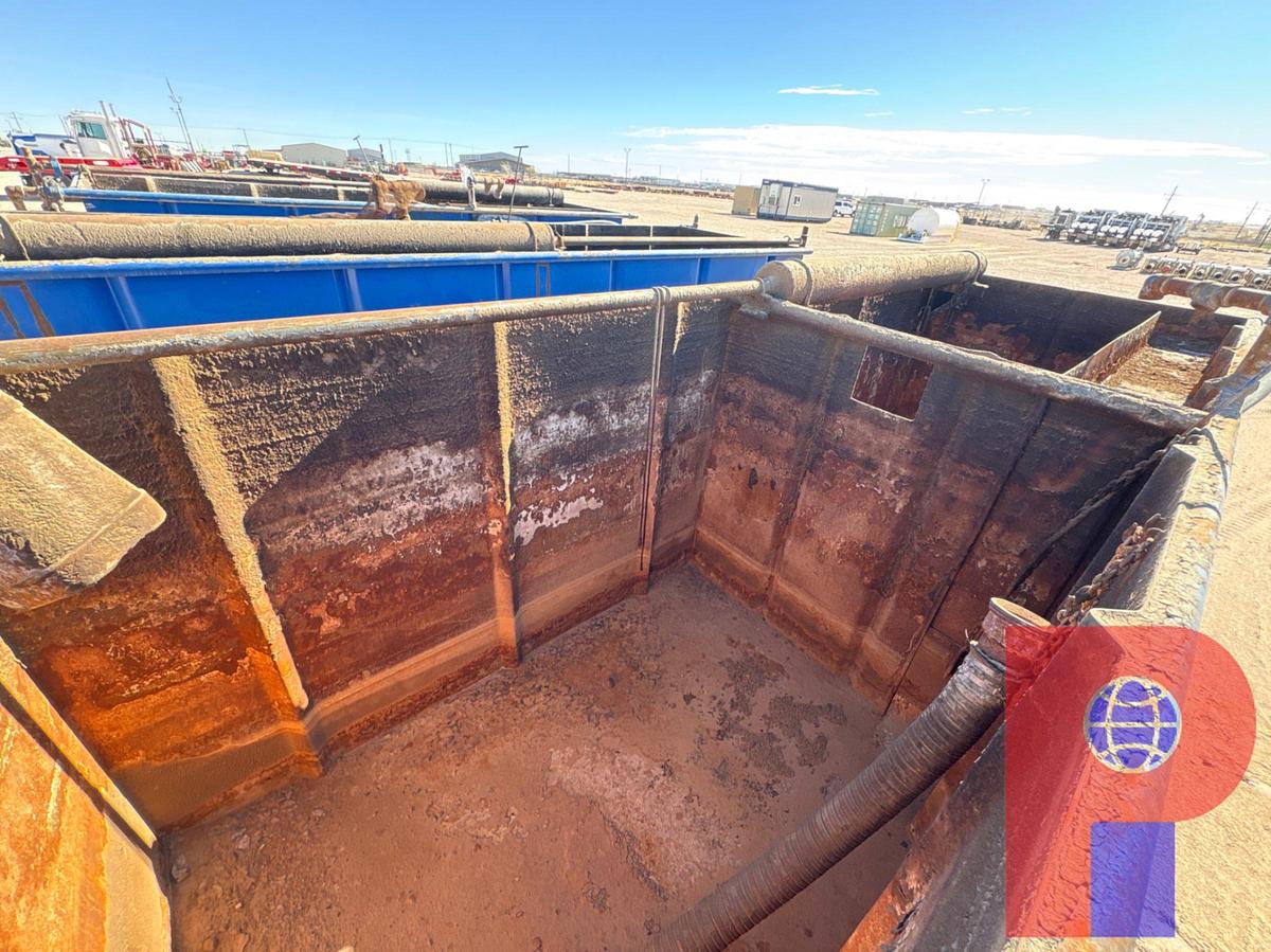 Used 18’ x 6’ x 6’ open top fluid tank