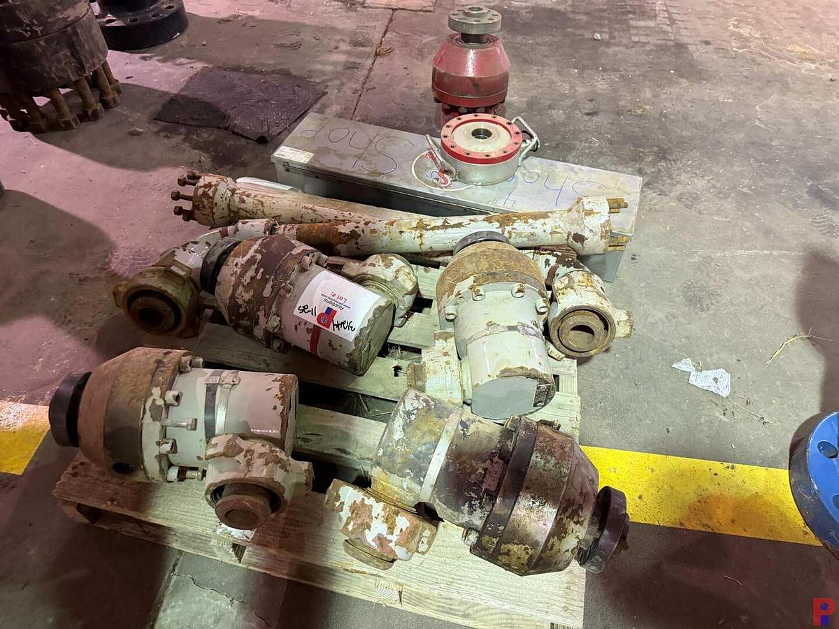 Used (5) 2” 10K WP ROTATING JOINTS