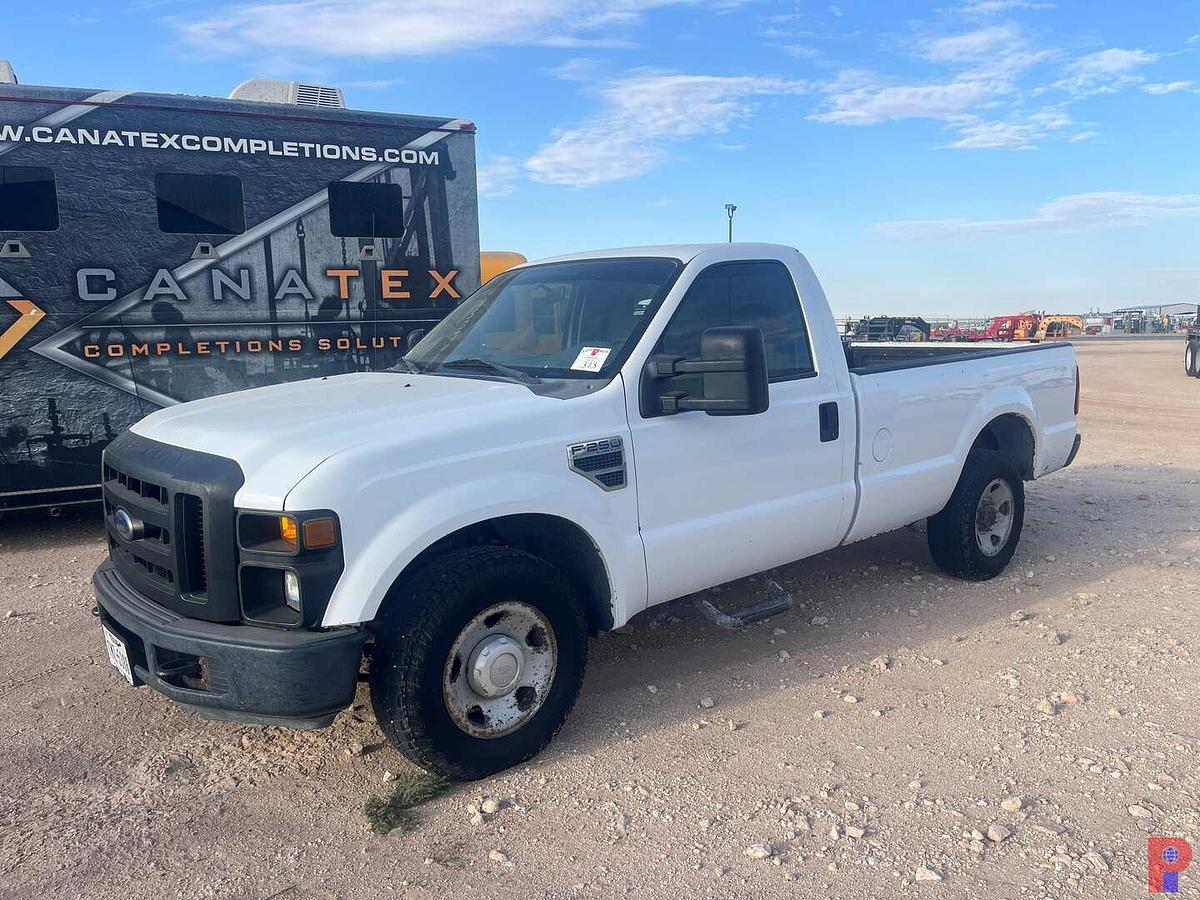 Used 2008 FORD F-250 SUPER DUTY REGULAR CAB PICKUP TRUCK