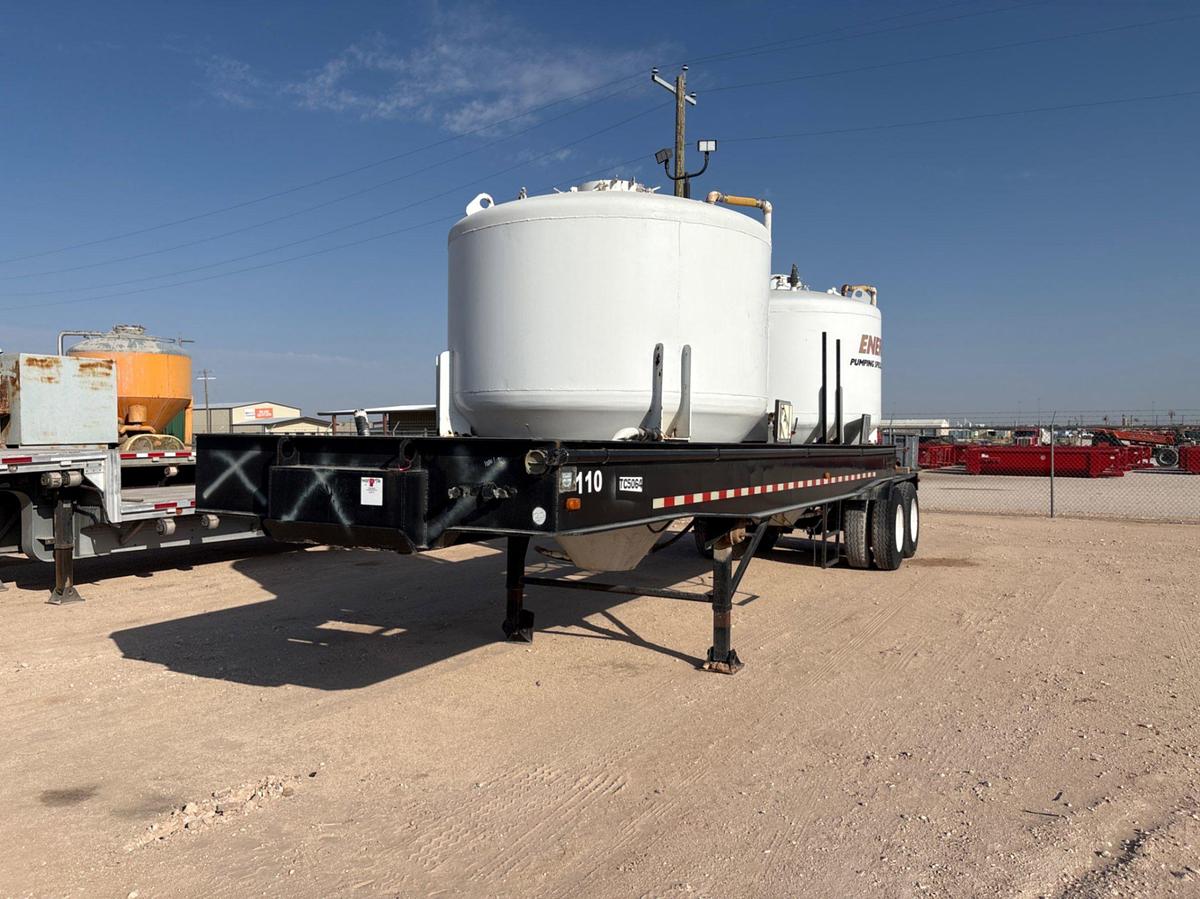 Used SHOPBUILT T/A 2-POD DRY BULK TRANSPORT TRAILER